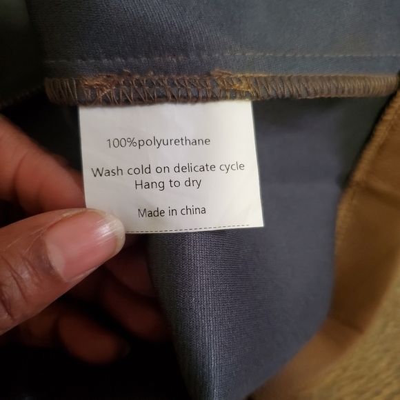 NWT - Recollections Brown A-Line Skirt Knee-Length with Pleats Size Med - Picture 4 of 4